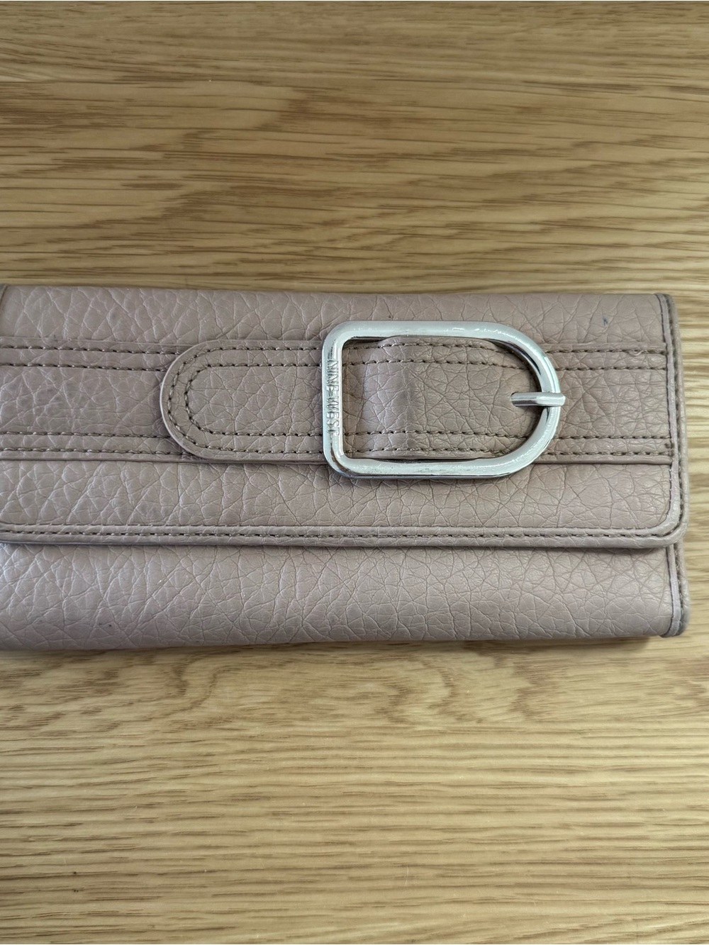 Nine West Clutch Wallet in Dusty Pink
